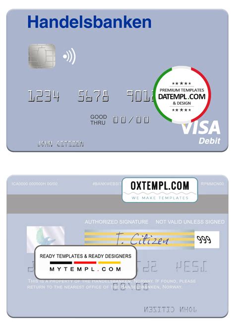 norwegian debit card payment